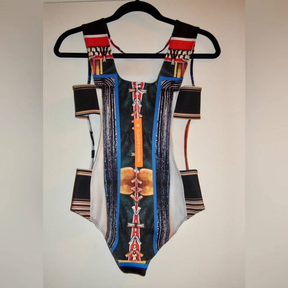 Clover Canyon Imperial Marking Cutout One Piece